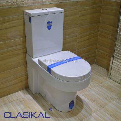 China 021 NEW Design Two Piece Automatic Operation Washdown Made In Porcelain Ceramic Toilet for sale