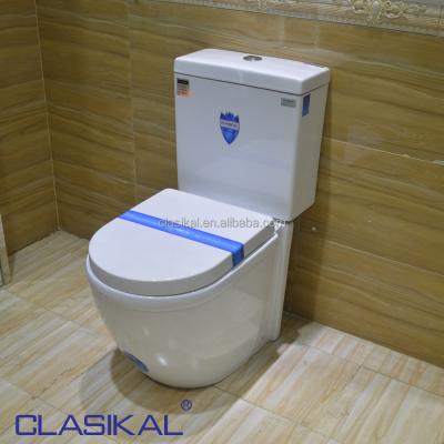 China Automatic Operation Made In China Lower Price Two Piece Washdown Porcelain Toilet for sale