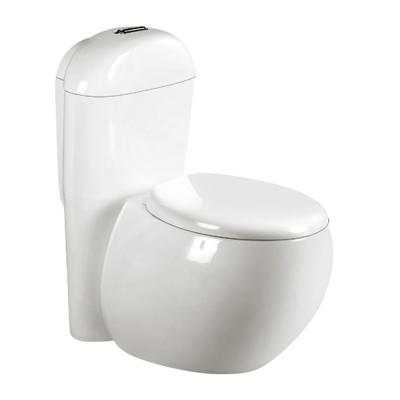 China Chinese Automatic Operation Chazhou Factory Ceramic Round Washdown WC Toilet for sale