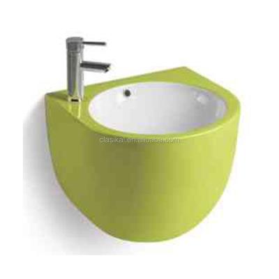 China Sustainable Bathroom Sanitary Ware Over Ceramic Counter Wall Hung Basin for sale