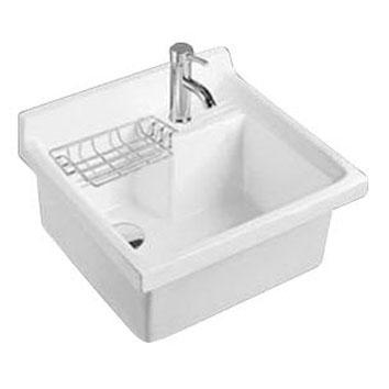 China Sustainable Ceramic 625 Wash Clothes Laundry Sink for sale