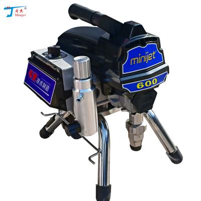 China The paint spray gun the minijet 600 high pressure airless sprayer model is used for latex paint, spray painting, home decoration, engineering, etc. for sale