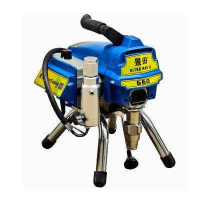 China Paint Spray Gun High Quality Long Life Piston Paint Sprayer Home Decoration Airless Latex Spray Paint Machine for sale