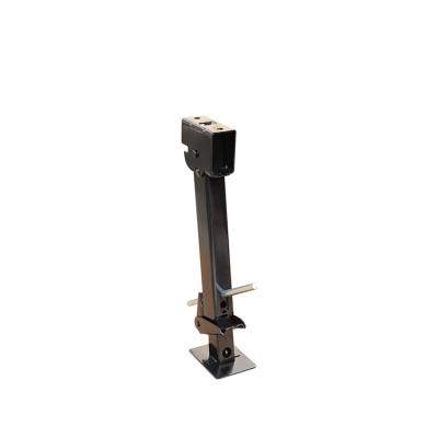 China Trailer Parts Best Seller Square Side Wind Heavy Duty Drop Leg Trailer Jack for sale