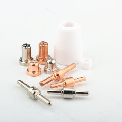 China Wenzhou 40 Standard Copper Nickel Plating Copper Plasma Cutting Consumables Cutter Nozzle for sale