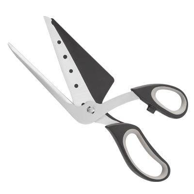 China Suitable Ultra Sharp Detachable Blade One Hand Operation Multifunction Stainless Steel Pizza Scissors for sale