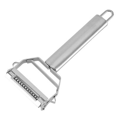 China Stainless Steel Guaranteed Viable Kitchen Vegetable Accessories Quality Stainless Steel Cucumber Peeler Planer for sale