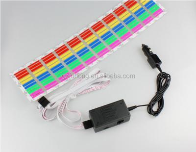 China Good Quality Car Interior Light Flash Sticker Rhythm Sound Music Activated Led Lights for sale