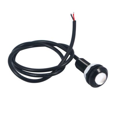 China Aluminum 18mm Eagle Eye Position Light Led Car Lights DRL 12V 3W Fog Tail Lamp for sale