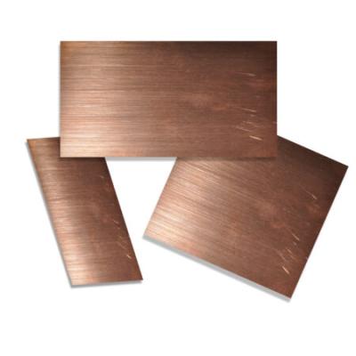 China C11000 C10200 C17200 Electrical Copper Plate Copper Sheet Supplier Price for sale