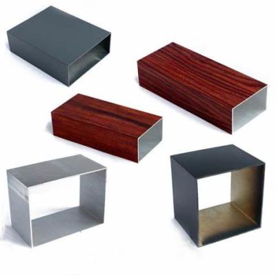 China Polished Assembly System Furniture Automated Aluminum Alloy Lean Pipe Round Pipe Square Lean Tube for sale