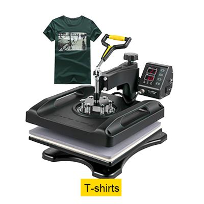 China Printing Shops 38 x 38 cm 5 in 1 Heat Press Machine 38 x 38 cm 5 in 1 Combo Printer Sublimation Heat Press Machine for sale