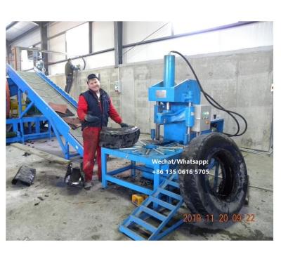 China Tire Recycling Tire Cutter for sale