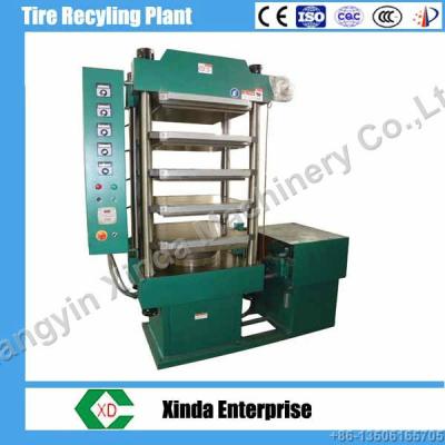 China 500*500mm Public Facilities Rubber Brick Making Machine for sale