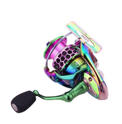 China LEFT HAND SG High Quality Colored Aluminum Alloy 12kg Drag 5.2:1 For Reel Spinning Fishing Reels For Saltwater for sale