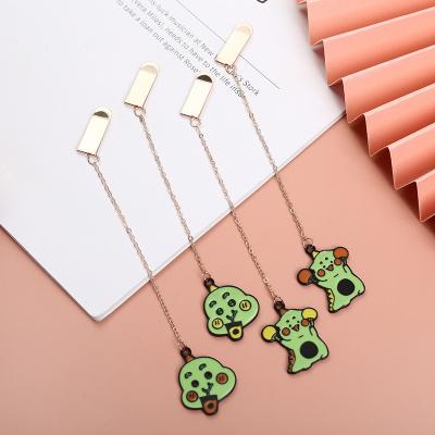 China Creative Pendent Cute Cool Cute Cool Stationery Pendant China Cartoon Small Dinosaur Pendant Portable Reading Folder for sale