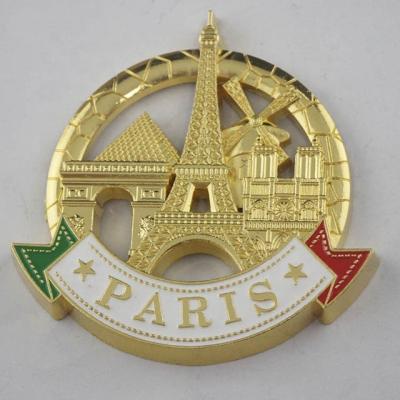 China High Quality Souvenir Alloy Landmark Building Souvenir Gift Bottle Opener Fridge Magnet for sale