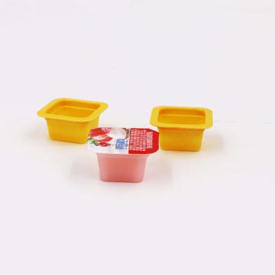 China Wholesale Eco-friendly Disposable Clear Cup Small Fruit Plastic Jelly In Cup Pudding Cup for sale