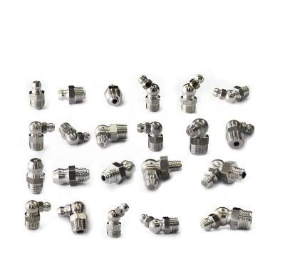 China Motorcycle Automotive Car Stainless Steel Spare Parts Straight Grease Nipple Fittings Wholesale China for sale