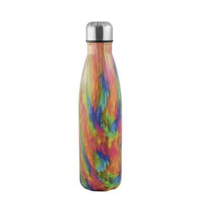 China Customized PORTABLE 500ml Vacuum Flask Stainless Steel Vacuum Flask Sports Water Cup for sale