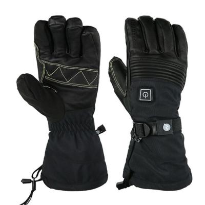 China Breathable High Quality Snowboarding Glove Heated Gloves With Batteries Heated Foam Gloves for sale