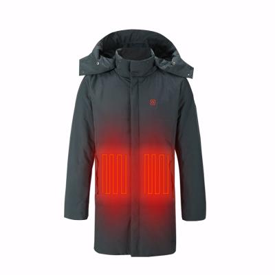 China 2019 Viable Wholesale Winter Coat Heated Jacket For Men's Electric Heated Coat for sale