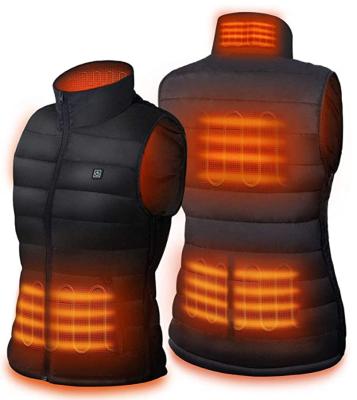 China Anti-Shrink Heated Vest, Unisex Heated Apparel For Men Women, Lightweight USB Electric Heated Vest for sale