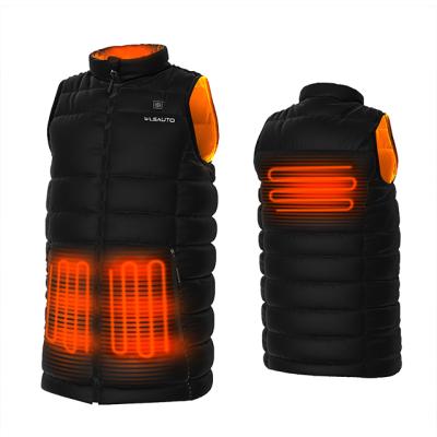 China Motorcycle Winter 7.4V Anti-Shrink Electric Thermal Heated Clothes Lightweight Heated Vest For Men Women for sale