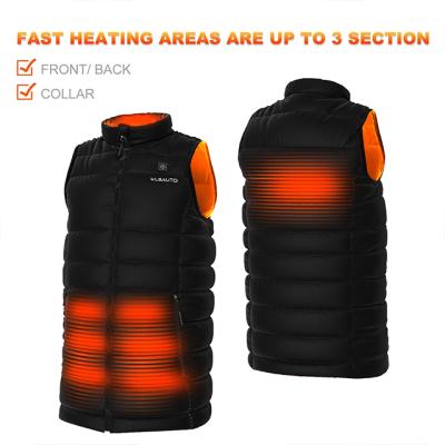 China Anti-shrink passionate vest for men's waist electric heating adjustable warm vest for men's outdoor vest for sale