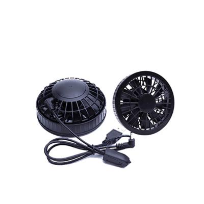 China Garment Shops Summer Work Wear Cooling Jacket Fan Cloth Fans Jacket Fan for sale