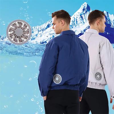 China Viable Wholesale Air Conditioning Clothes Battery Cooling Clothes Men's Summer Cooling Jacket for sale