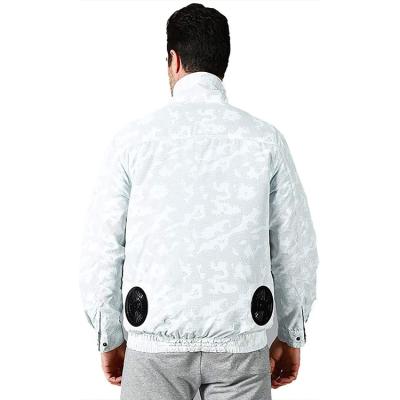 China Lithium Battery Air Conditioning Fan Shirt Cooling Viable Anti-UV Jacket for sale