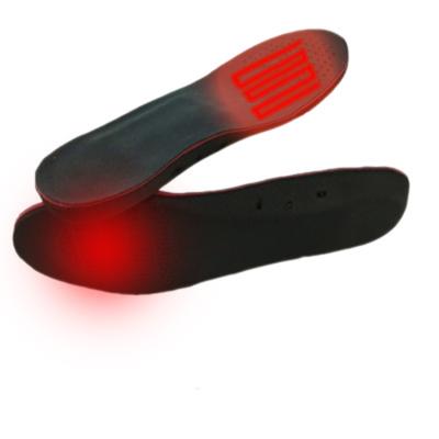 China 2019 Insole Warm Breathable Battery Insole Electric Rechargeable Rechargeable Powered Heating Insoles for sale