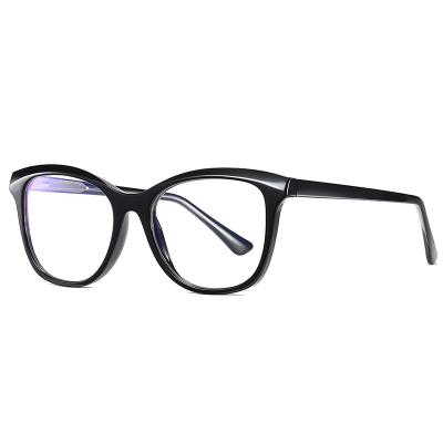 China 2022 new high quality fashion design glass frame spring hinge unisex anti-blue glasses for sale