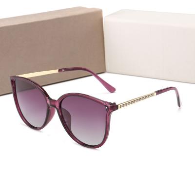 China 2022 newcomers high quality European and American big frame sunglasses fashion polarized sunglasses for sale