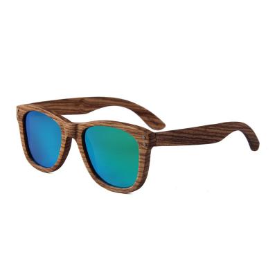 China Women Reused Good Quality Gafas Cat.3 High Quality Polarized Wooden Lenses Sunglasses Lentes De Sol 2021 Wooden Fram Sun for sale