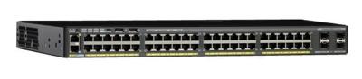 China 740W Cisco 48 movem a base RJ-45 do LAN do interruptor 2960X-48FPS-L 4 X 1G do ponto de entrada industrial à venda