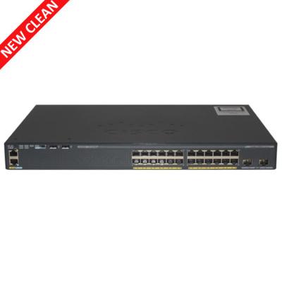 China CISCO Network Switch 2960X series Gigabit Switch WS-C2960X-24TD-L New Clean for sale