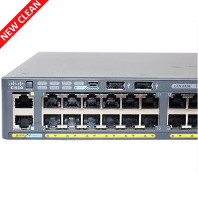 China Condición manejada de la SEMILLA de los puertos WS-C2960X-48FPS-L del interruptor de red del gigabit del Poe Cisco 48 en venta