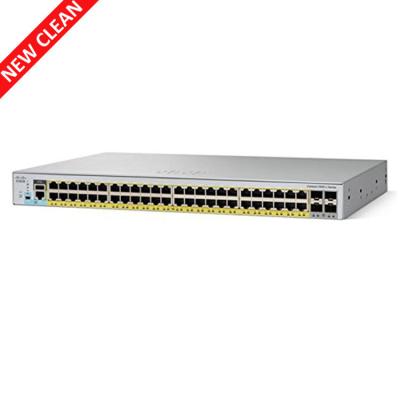 China interruptor de red de 2960L Cisco Poe, interruptor WS-C2960L-48PQ-LL de Ethernet de Cisco en venta