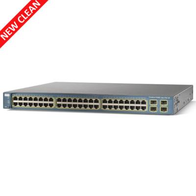 China Cisco durável 48 move o catalizador 3650 WS-C3560G-48PS-S do interruptor do ponto de entrada garantia de 1 ano à venda