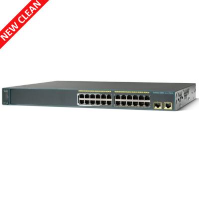 China Layer 2 NIB 1000Mbps Managed Cisco Catalyst Switch WS-C2960-24TT-L for sale