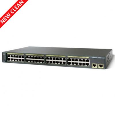 China Cisco-Katalysatorbonen 32Gbps 48 de Schakelaar ws-c2960-48tt-l van het Havensnetwerk Te koop