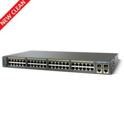 China WS-C2960-48TC-L FCC NIB 48 Ports Gigabit Switch Cisco Catalyst for sale