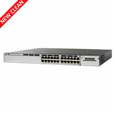 China SEMILLA del interruptor de red de Cisco WS-C3750X-24 P-E Catalyst 3750X PoE en venta