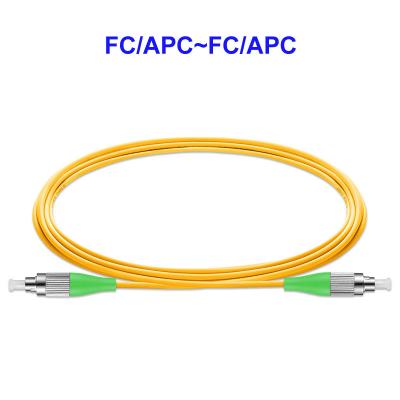 중국 단일모드 섬유 케이블 FC/APC~FC/APC 단일모드 하나의 핵 OS2 LSZH는 특화합니다 판매용