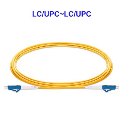 China Cable de cerámica LC/UPC~LC/UPC de la red de la fibra óptica de la virola de OS2 OFNP en venta