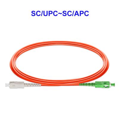 Китай режим OS2 LSZH гибкого провода волокна 850nm SC/UPC~SC/APC Multi продается