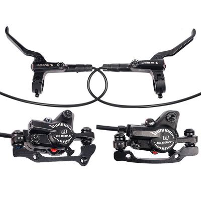 China Hydraulic Brake Front Left Four-piston 800 1400mm Mtb Brake Set MT420 Bidirectional High Quality Bicycle Brake for sale