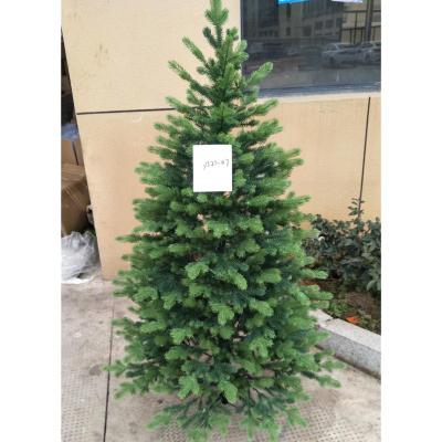 China Chirstmas Decor Quality PVC Synthetic Foldable Classic Plastic Tree For Personal Xmas PE Outdoor Artificial Ornament Christmas Tree for sale